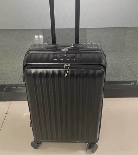 锐承20寸登机箱，前面有开口，带充电口，全...