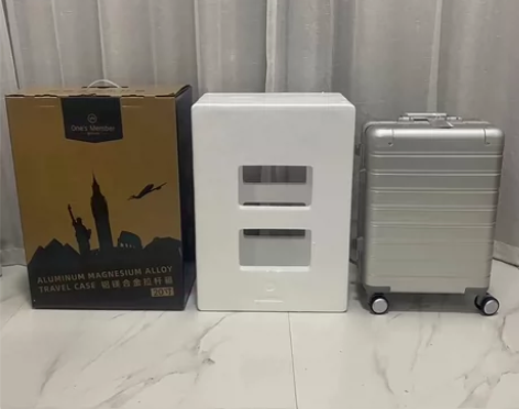 全新高端全铝镁合金20寸登机箱，高级海关密...