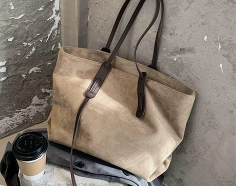 大包包女大容量2024新款高级感托特包大学...