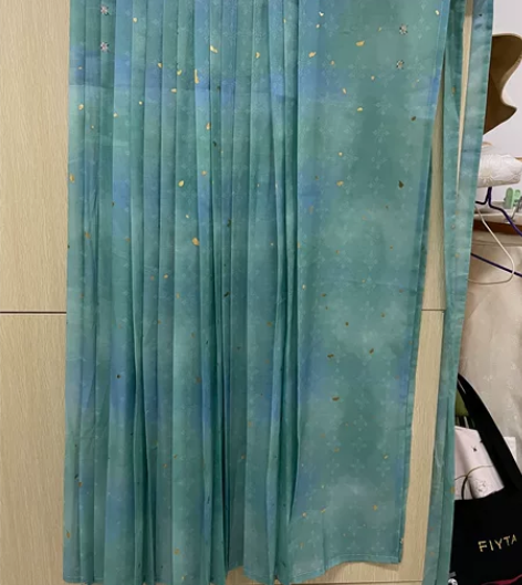玉京楼 小风筝百迭汉服来料3米摆 裙长95...
