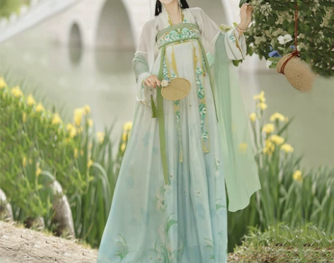 妃亦坊原创汉服女唐制齐胸襦裙汉元素改良清新...