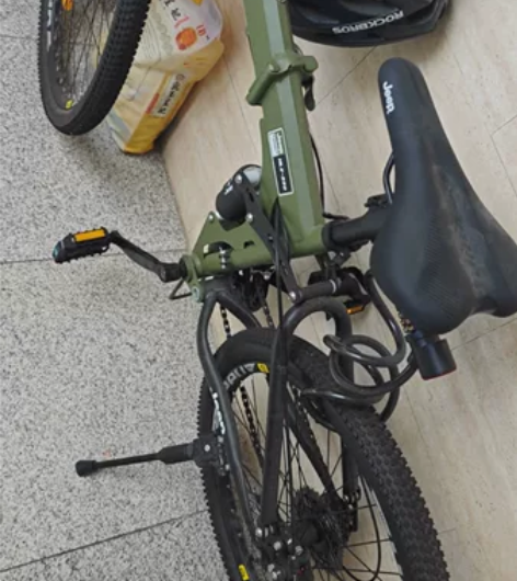 吉普JEEP折叠自行车成人男女双减震山地车...