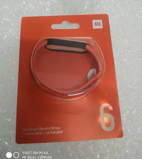 小米手环腕带6，活力橙，原装正品，可用小米...