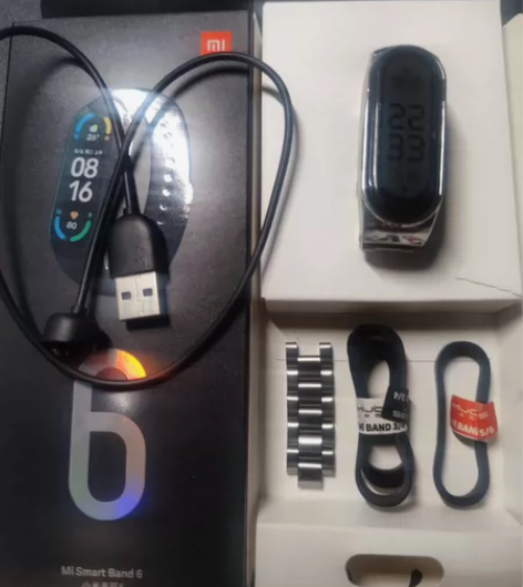 小米手环6,无质量问题,功能完好 手环屏幕...