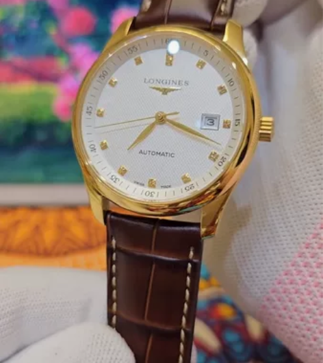 正品个人二手9成新++浪琴男士皮带名匠系列...