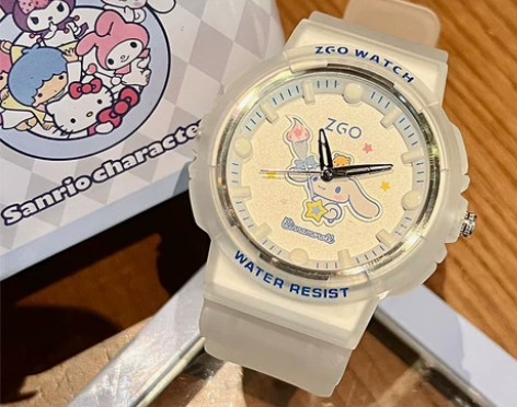 三丽鸥正版 玉桂狗手表女款儿童初高中学生女...
