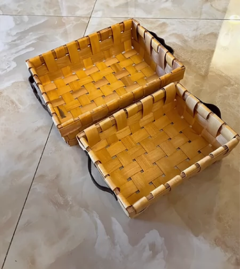 低价处理20个篮子 玩具筐编织水果篮收纳烘...