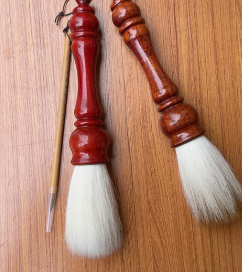 葫芦头大斗笔 大抓笔 实木杆大提斗抓笔榜书...