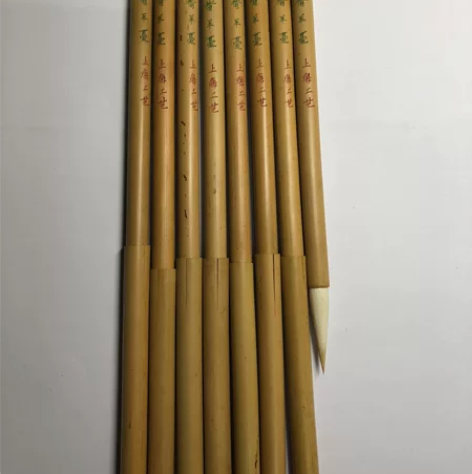 经典实用笔，七十年代上海工艺火炬牌，大楷羊...