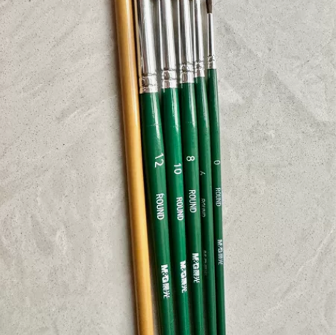 晨光六品堂马毫兼毫狼毫羊毫真动物毛水彩毛笔...