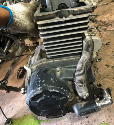 小忍者永源水冷350cc发动机拆车件，机头...