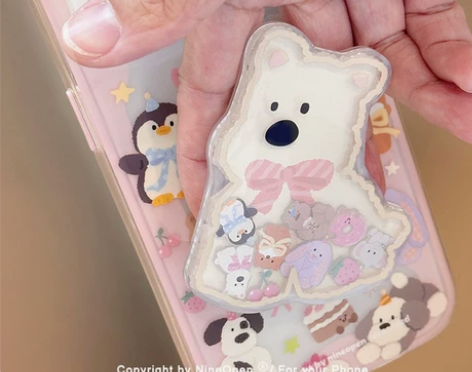 九点半磁吸双层摇摇乐二合一可爱童趣西高地小...