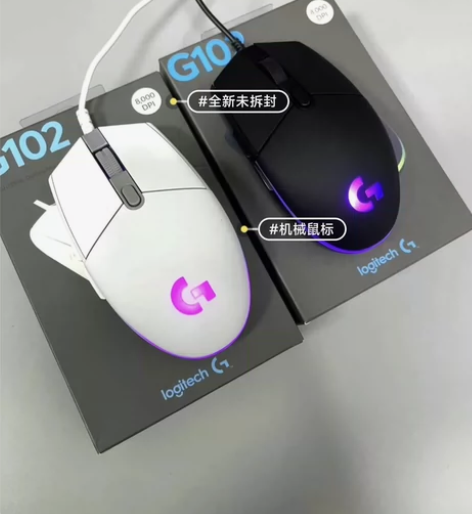 【特价】全新未拆封游戏鼠标罗技有线G102...