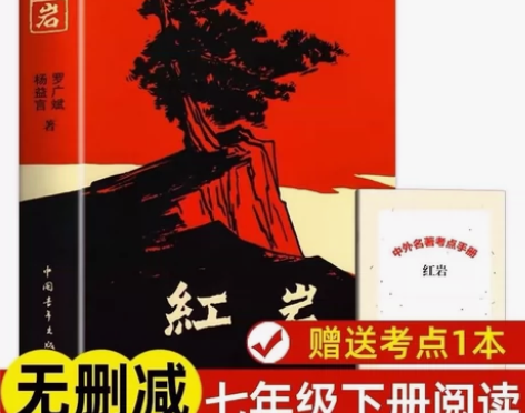 正版红岩原著初中版七年级下青少年书当代文学...