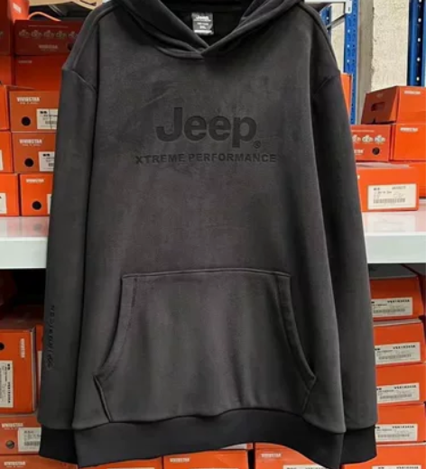 150元特价包邮Jeep吉普长袖厚卫衣男士...