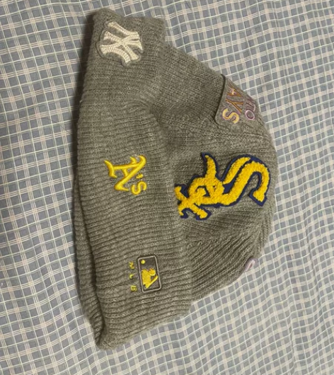 MLB 针织帽，便宜出 感兴趣的话点“我想...