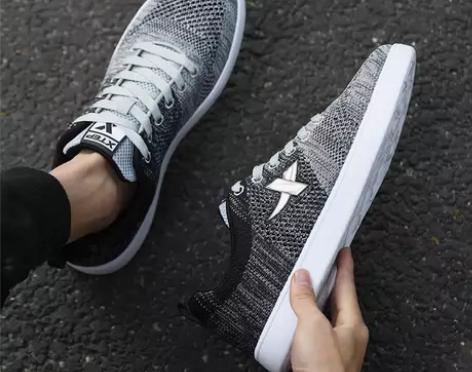 特步板鞋男鞋男款网面透气运动鞋男士休闲鞋子...