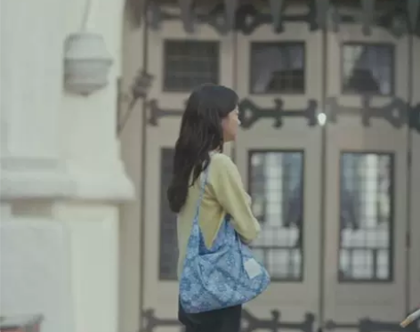 代购韩国直邮小众设计师pars碎花购物袋单...