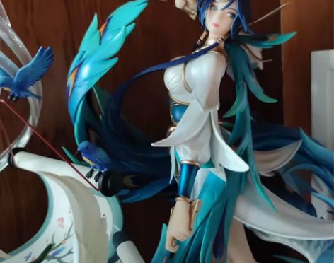 虞姬手办 云霓雀翎 myethos 目测没...