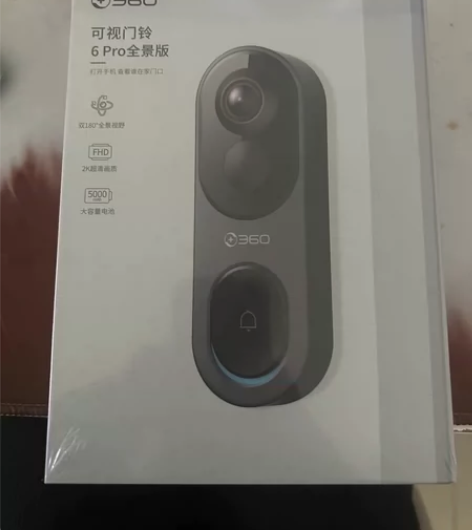 【全新未拆封官方正品】360可视门铃6Pr...