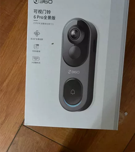 360可视门铃6Pro家用电子猫眼门口入户...