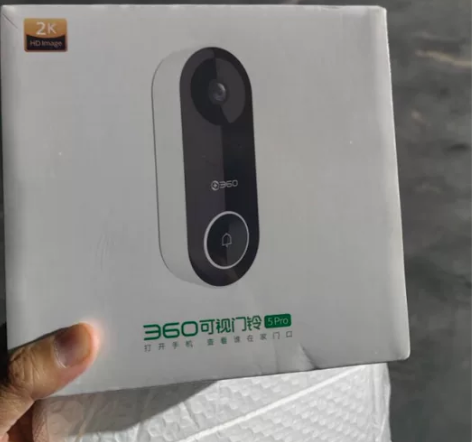 360智能可视门铃5 Pro摄像头家用监控...