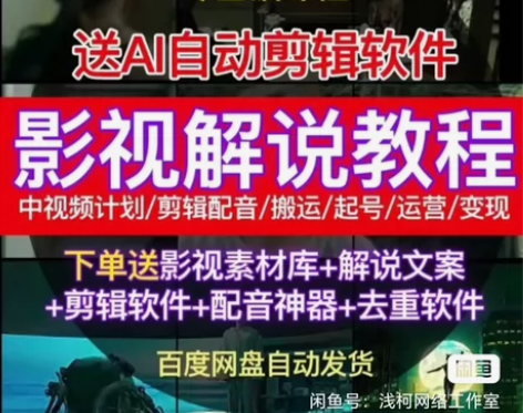 2024视频剪辑,影视解说 文案剪辑解说 ...