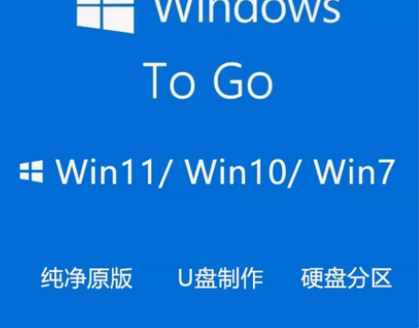 Windows to go口袋系统U盘系统...