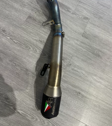 雅马哈R1 Ar排气 钛合金中尾段 买车拆...