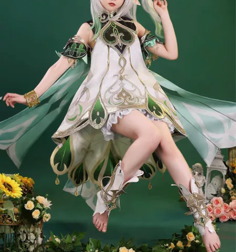 【出租/互借/】原神纳西妲COS服，有假发...