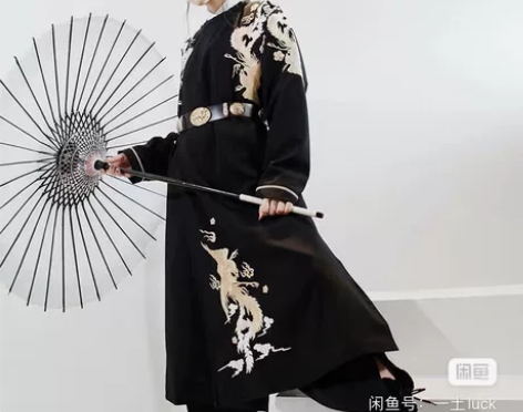 九新 徐娇织羽集【南烛客】圆领袍汉服男女同...