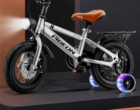 ?飞鸽镁合金儿童自行车男孩3-6-8-10...