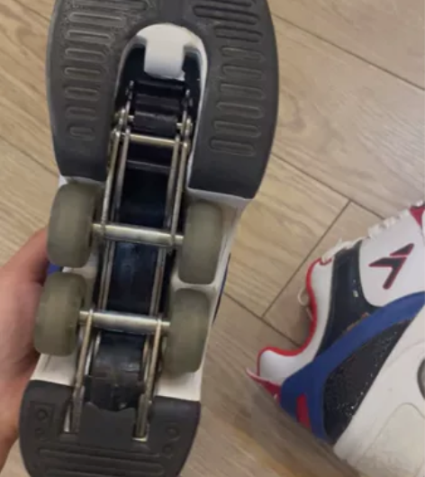 抖音四轮暴走鞋变形鞋男女学生溜冰轮滑冰鞋双...