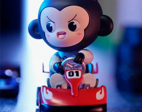 【全新包邮】小猿手办赛车 是全新的