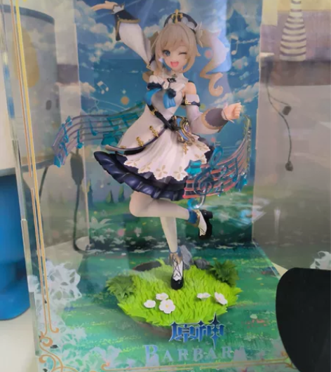 原神芭芭拉手办,官方正品,无色纸无特典,连...