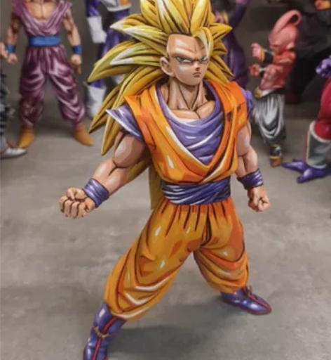 【现货】一番赏超三悟空漫画色重涂 现货祖国...