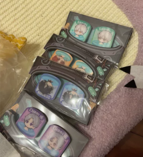 光与夜之恋寂静撞击吧唧2624系列吧唧Q版...