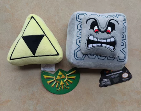 出口美国正品 任天堂官方授权游戏周边毛绒小...