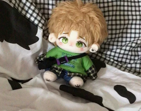 夏鸣星棉花娃娃嘴角向夏小刀出 包含：裸娃?...