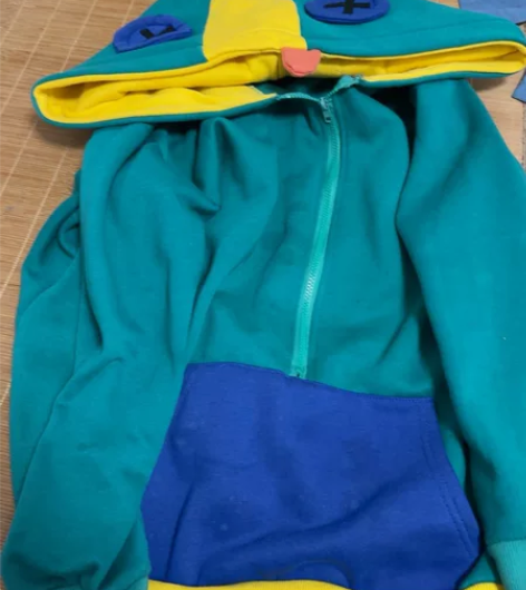 荒野乱斗卫衣周边里昂男秋冬季连帽宽松上衣加...