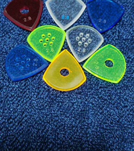 手工拨片 速弹拨片纯手工打磨，电吉他拨片，...