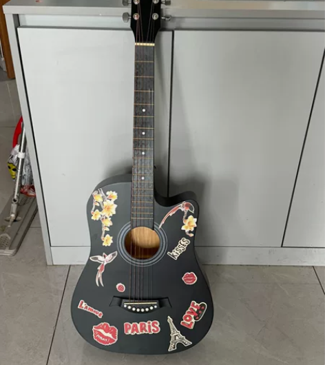 吉他 带教学书 带包装 带吉他袋带各种吉他...