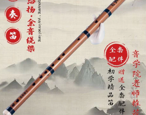 精致笛子竹笛初学零入门f调g学生儿童古风笛...