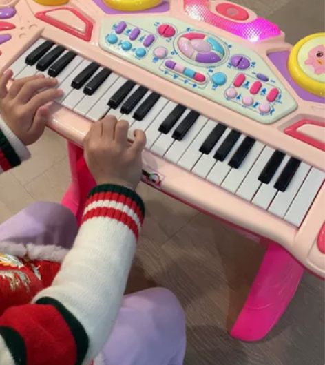 儿童 电子琴 可打鼓可弹琴，多种乐器音效 ...