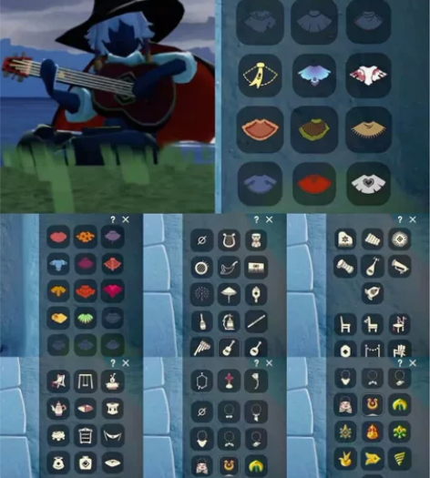 光遇13季节魔法耳坠蝙蝠巫师狗头阿努比斯绊...