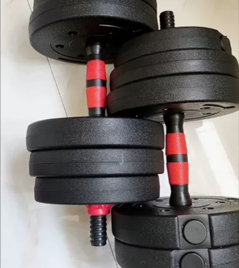 #哑铃二手全新包邮10-100斤哑铃可拆卸...