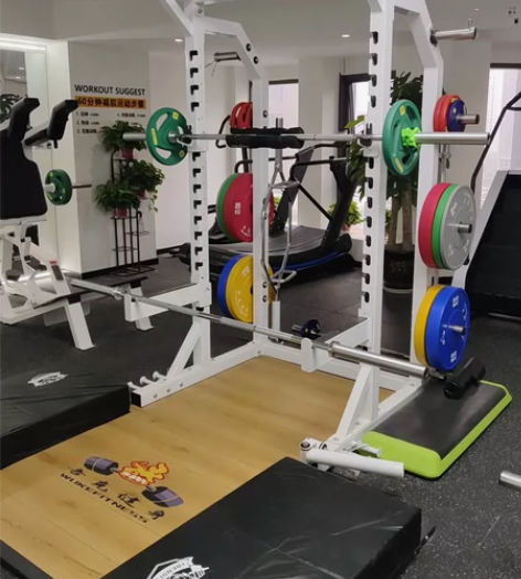 自由深蹲架不带硬拉台1800带硬拉台300...