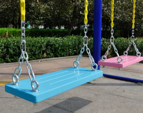 实木儿童铁链秋千户外原木庭院定制秋千成人