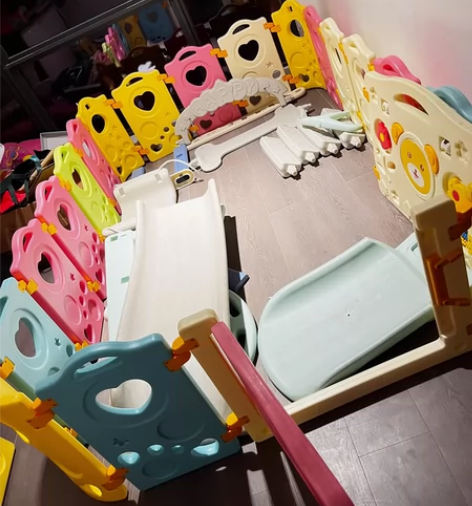 澳乐围栏，带秋千和滑滑梯，整一套！200，...