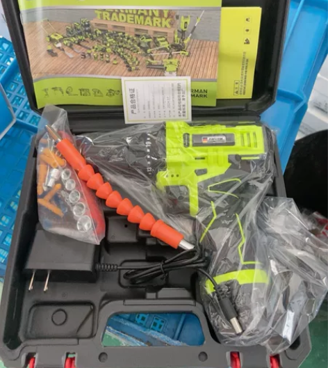 芝浦工具箱套装家用多功能五金电工木工车载维修电钻电动工具箱全...